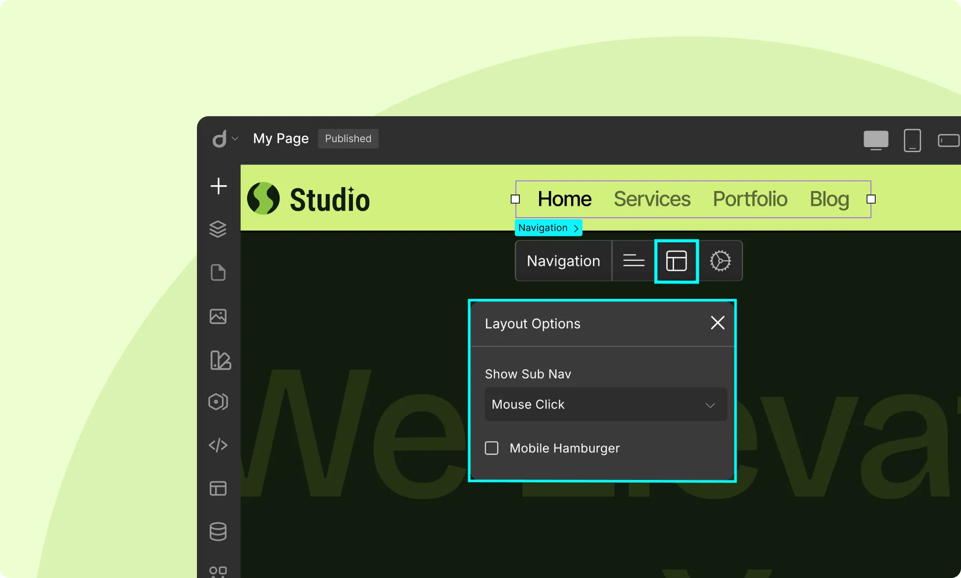 Customizing a Mega Menu for Navbar