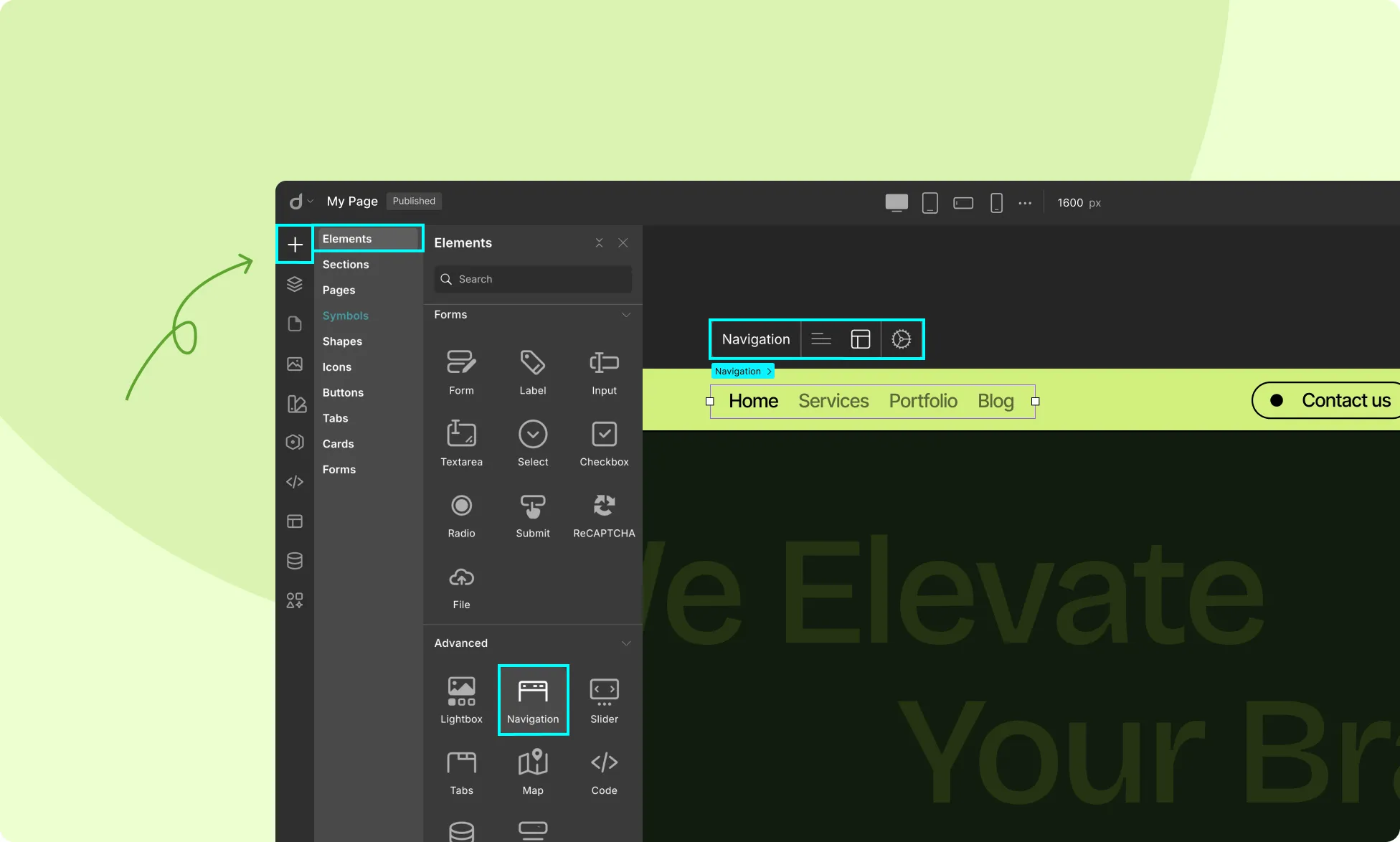 How to Add a Navbar