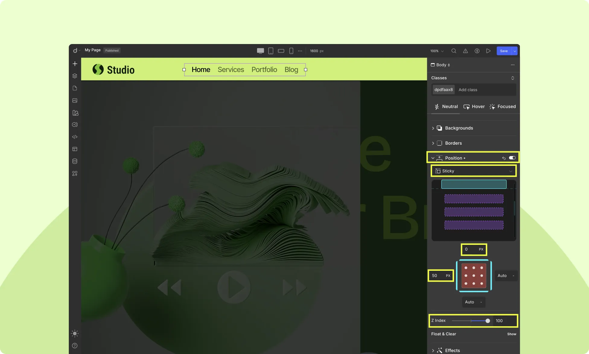 How to Make a Navbar Sticky