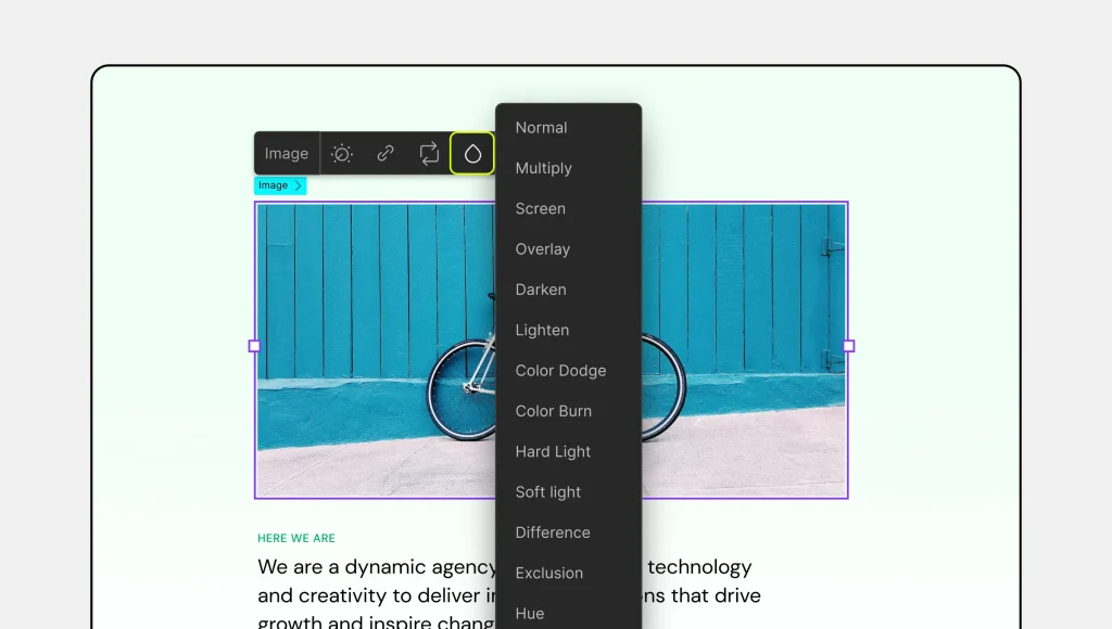 Image blending modes of Droip