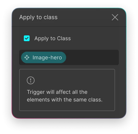 interaction-class-selector
