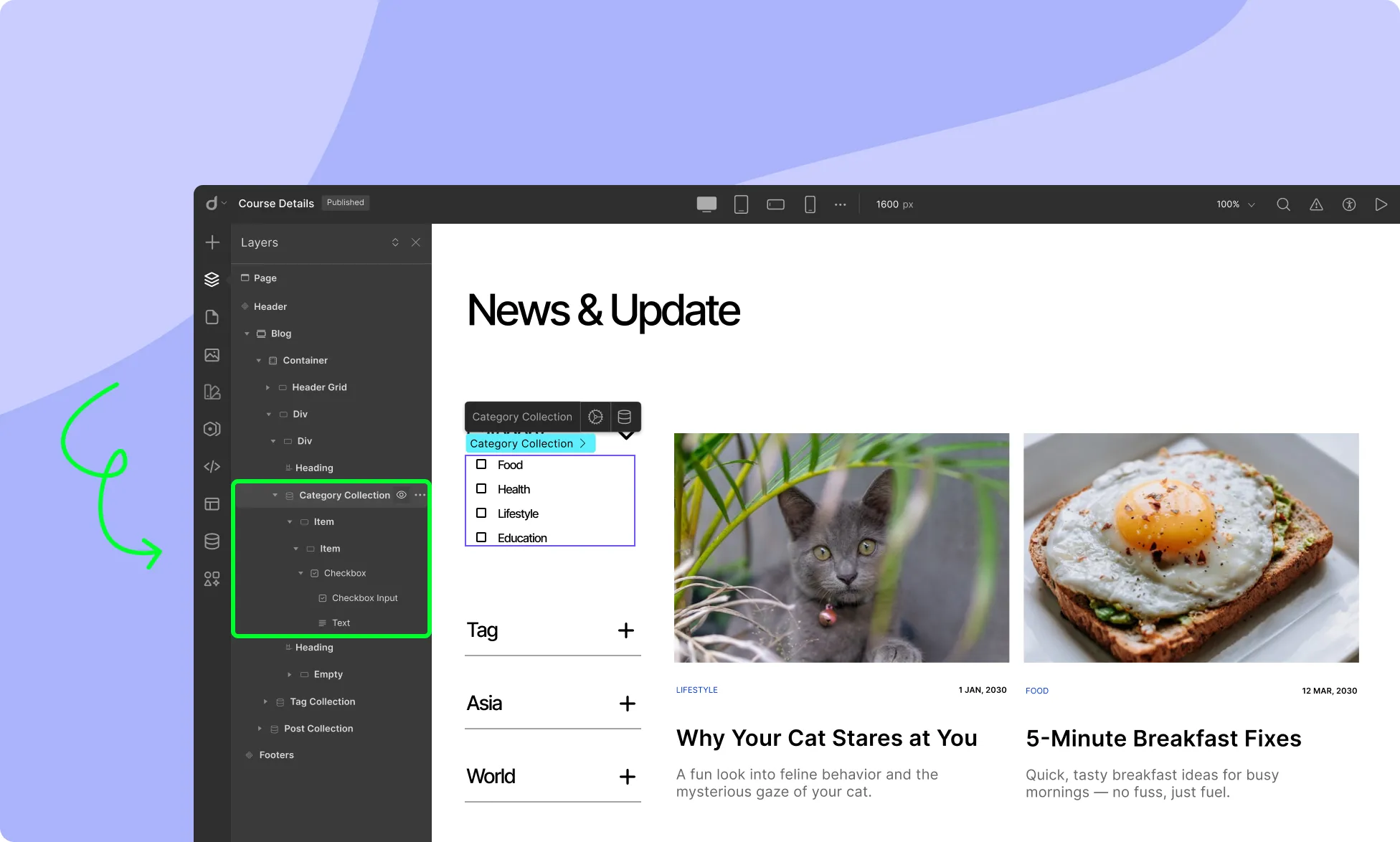 Step 2: Create a Collection for Filter Functionality