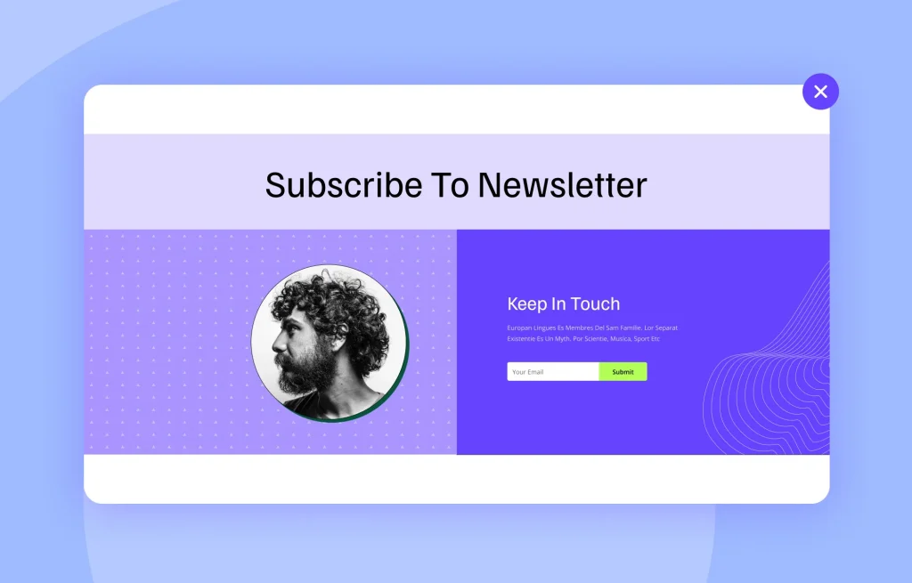 Newsletter Subscription Pop-up