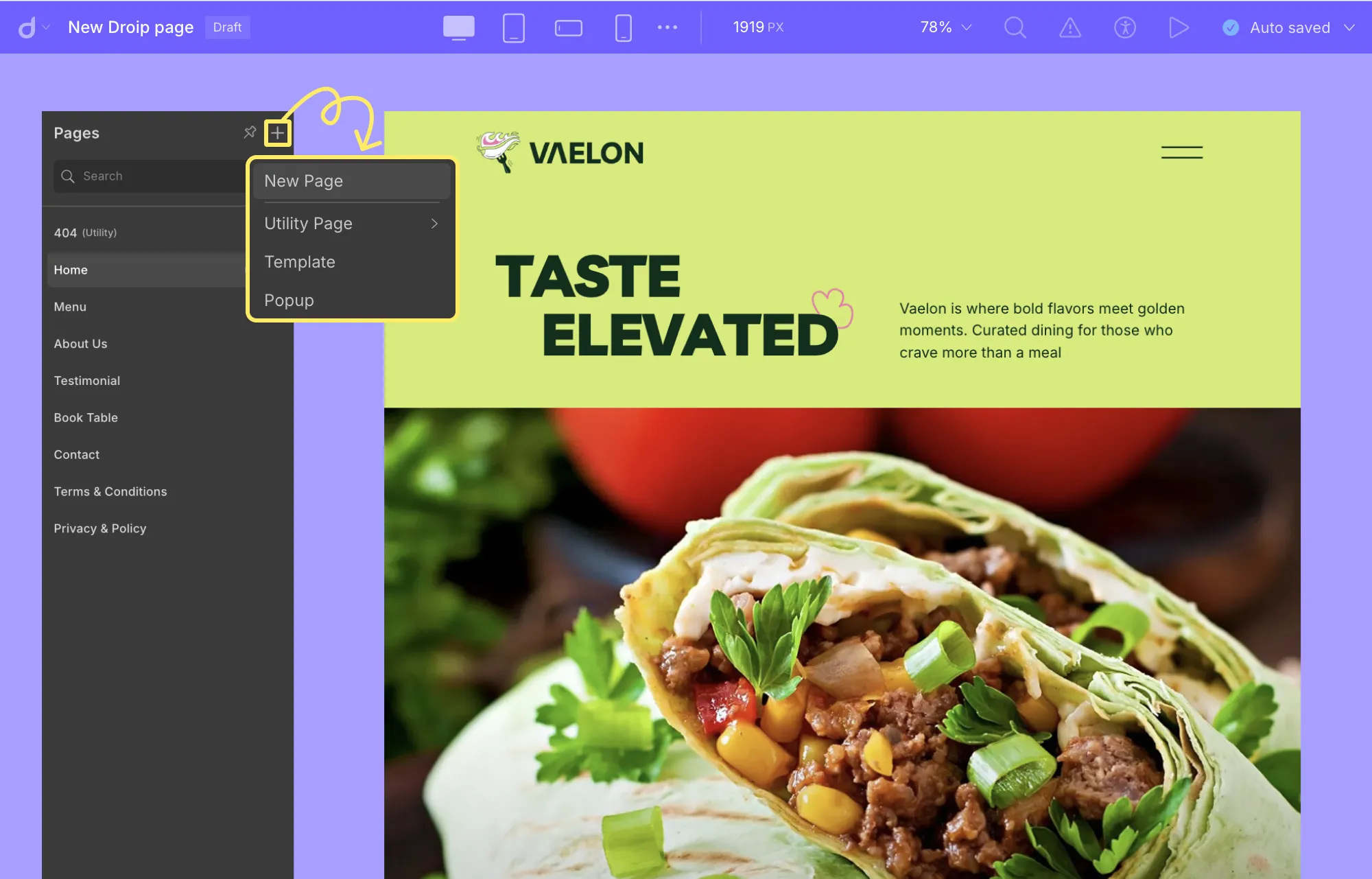 Create the Essential Pages of a WordPress Website