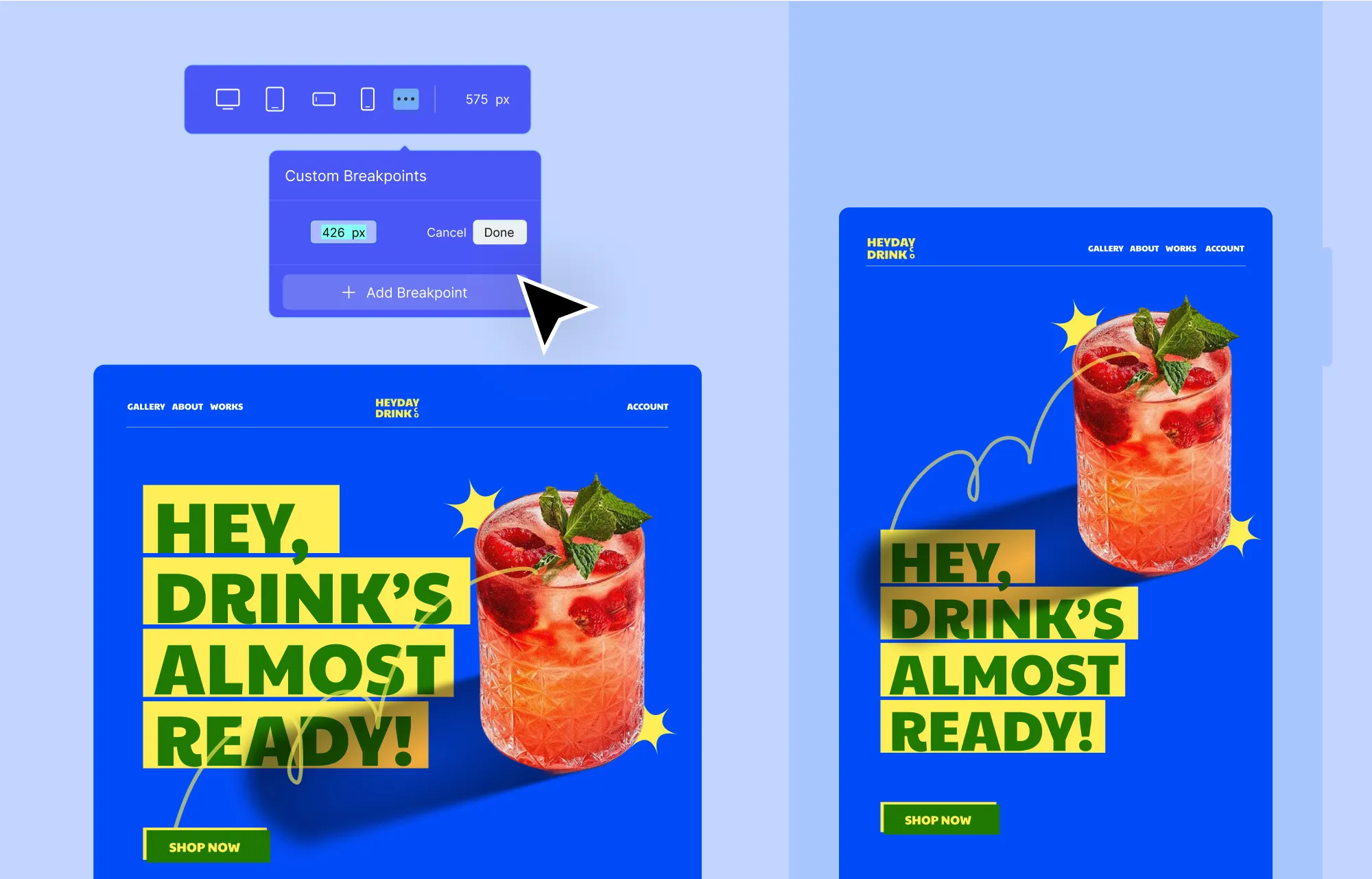 Make Website Responsive Using Unlimited Breakpoints