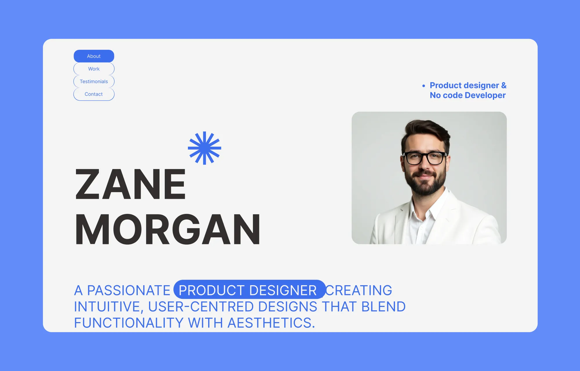 Artevia — One-Page Portfolio WordPress Theme