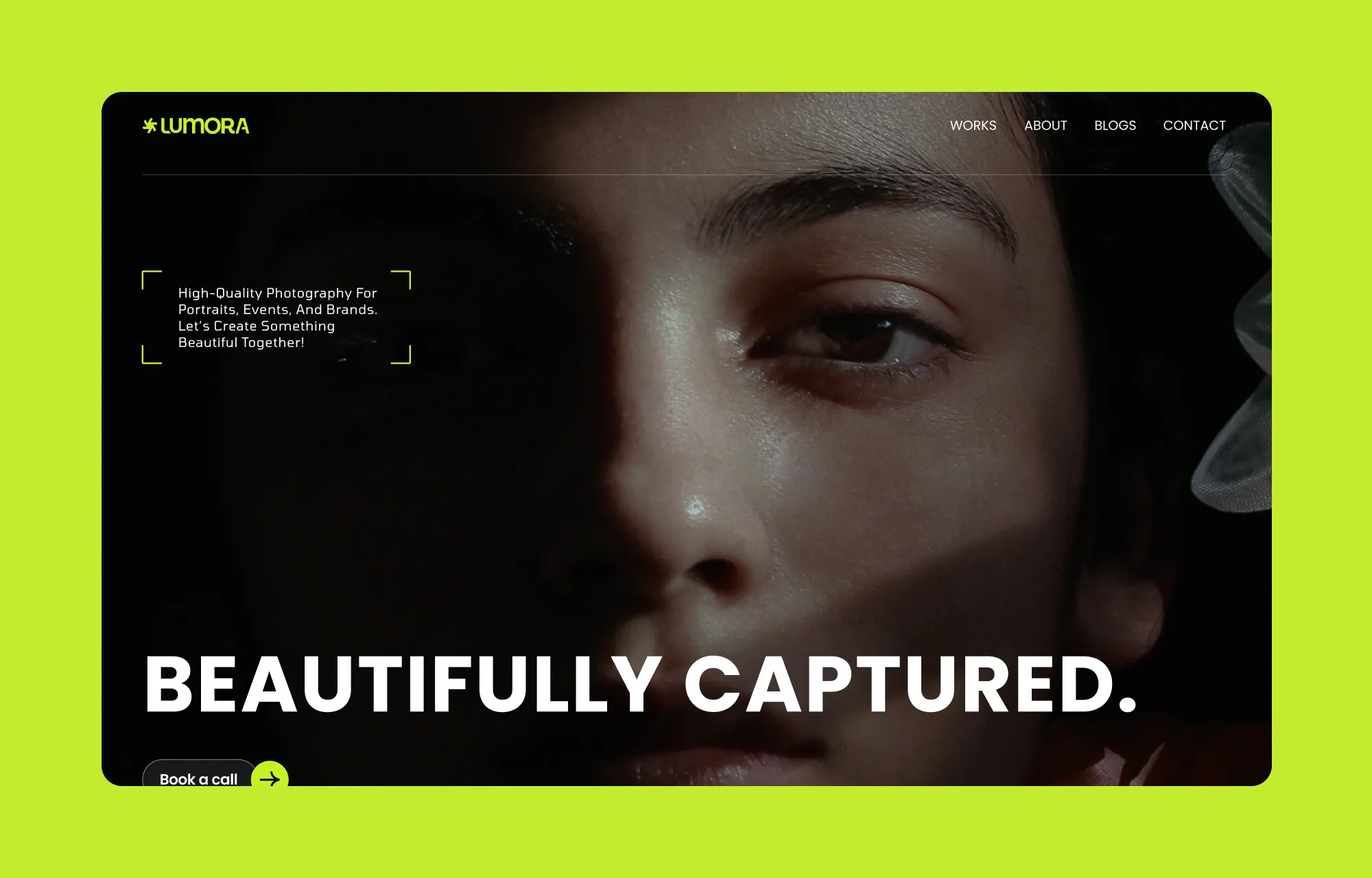 Lumora — Photography Agency WordPress Theme