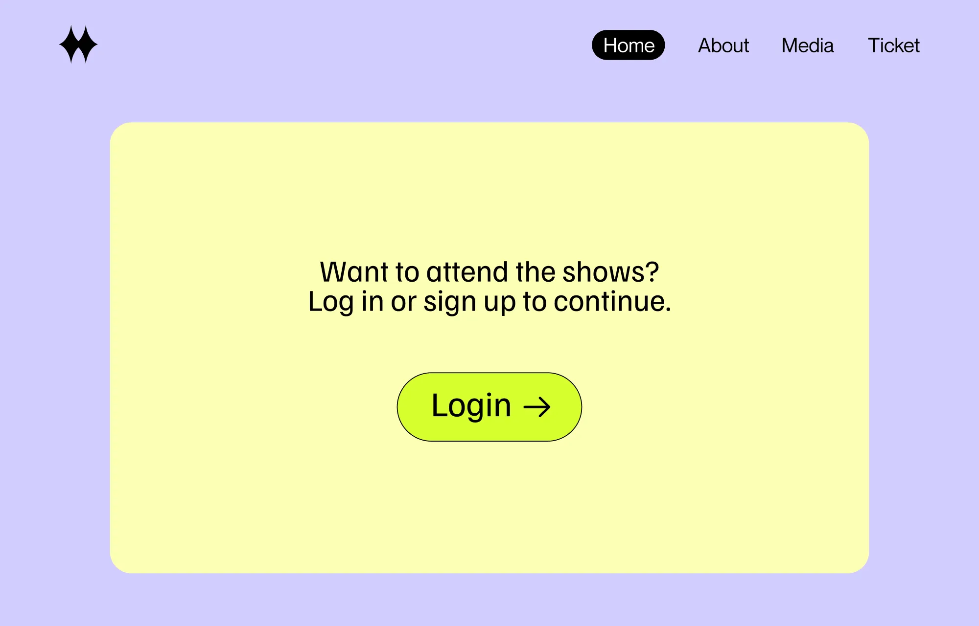 Login Prompt Preview