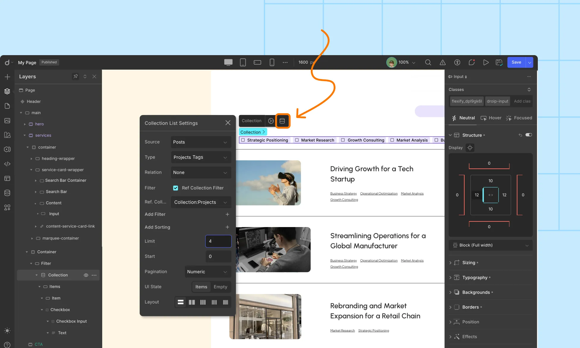 Add a Checkbox Filter to a Collection