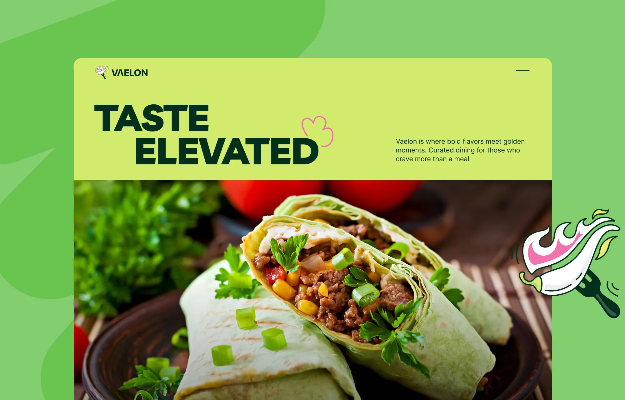 Vaelon Food & Restaurant WordPress Theme