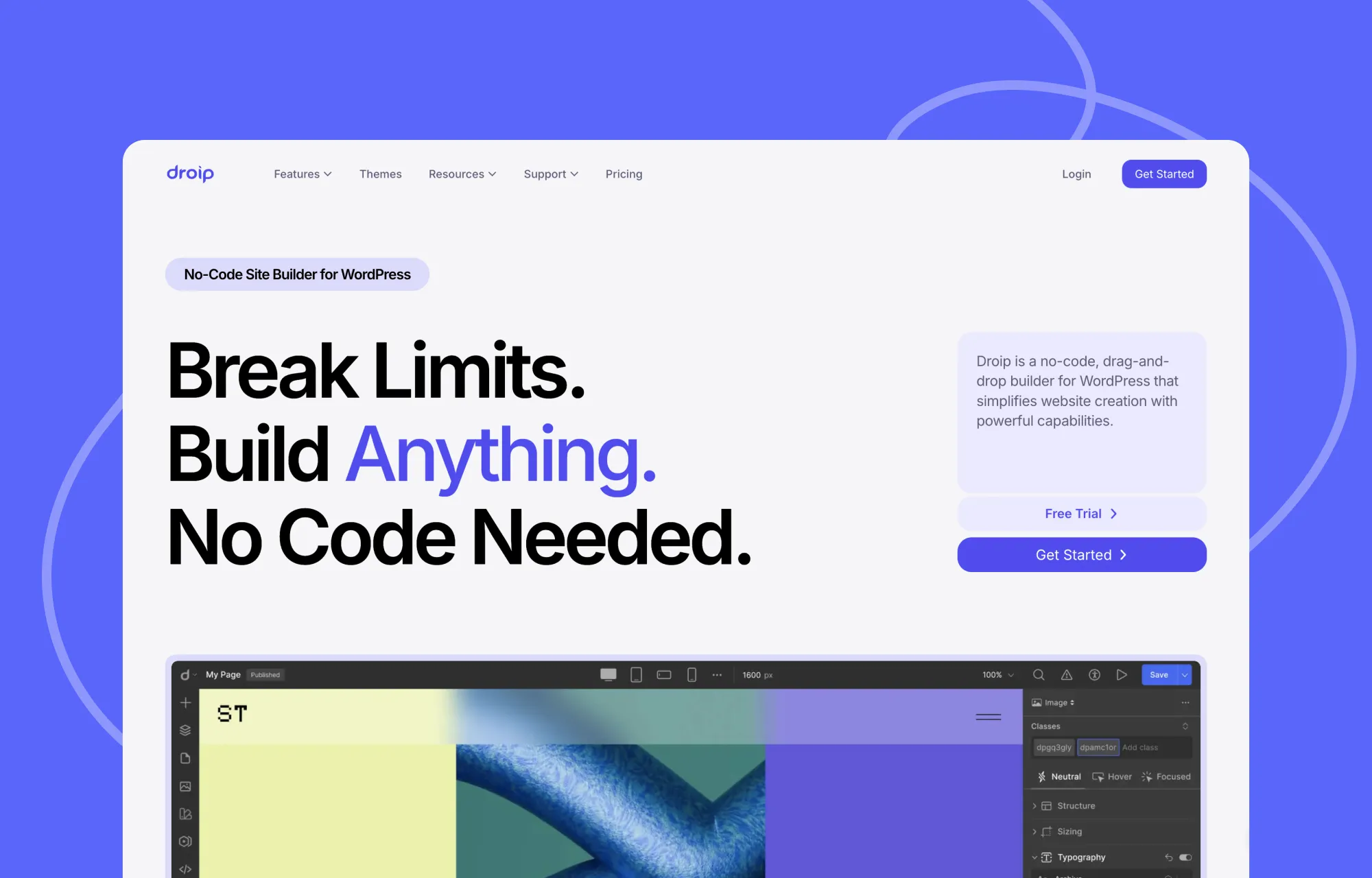 A Fresh Look: Revamped Droip Website Experience