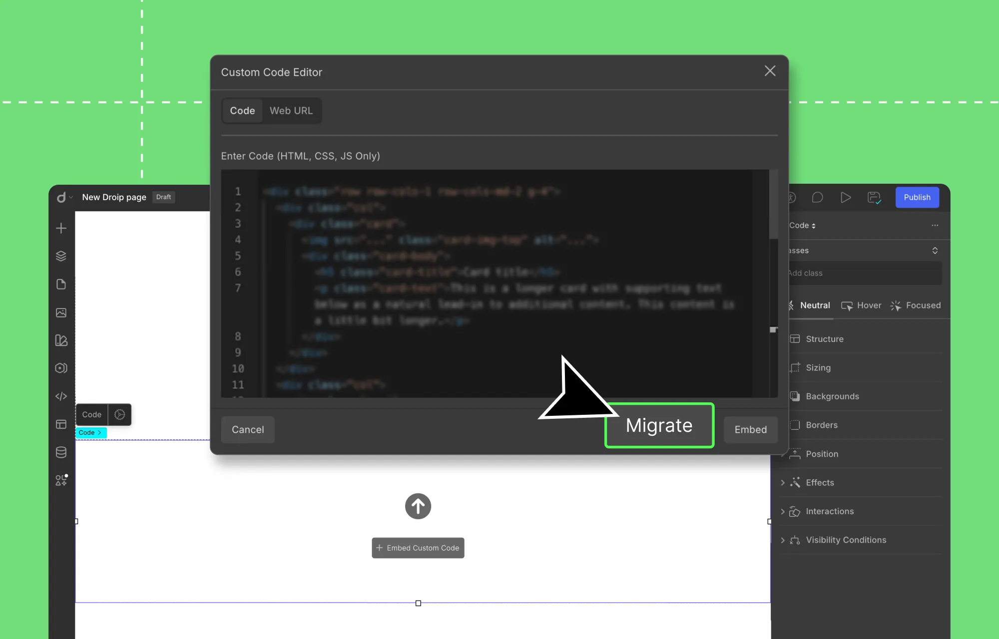 Import Your Content to WordPress Using Droip