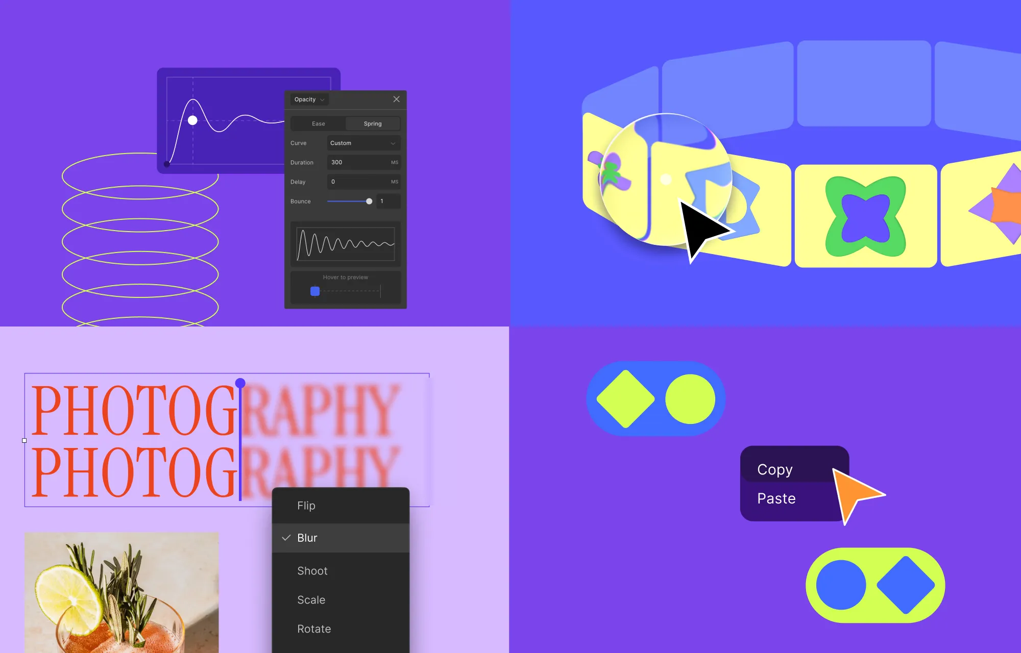 Leveling up Droip Interaction and Animation