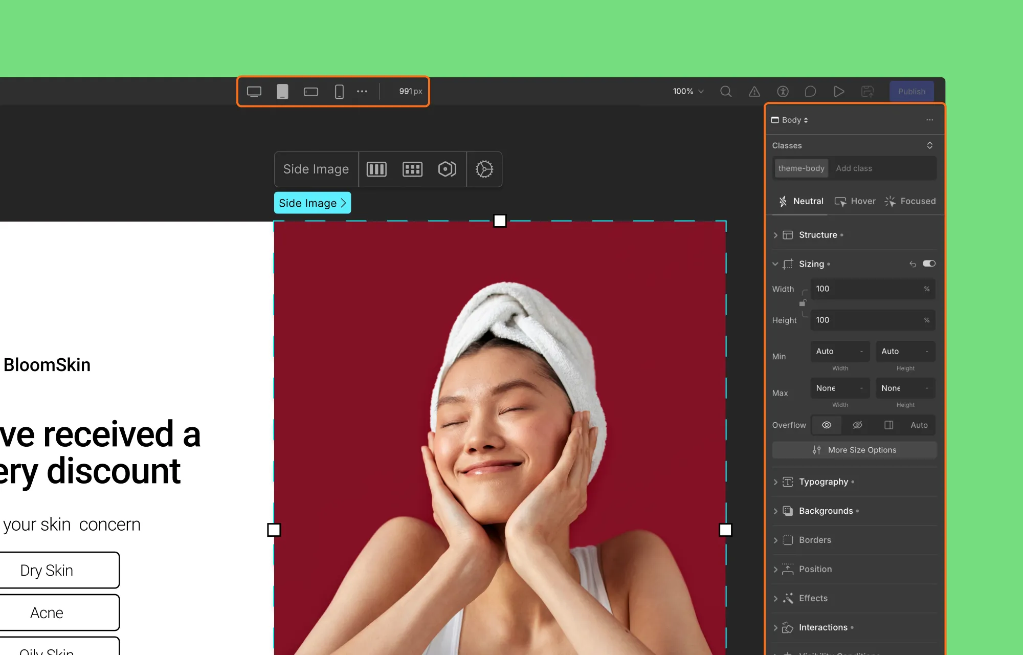 Step 6: Make Your Splash Page Responsive