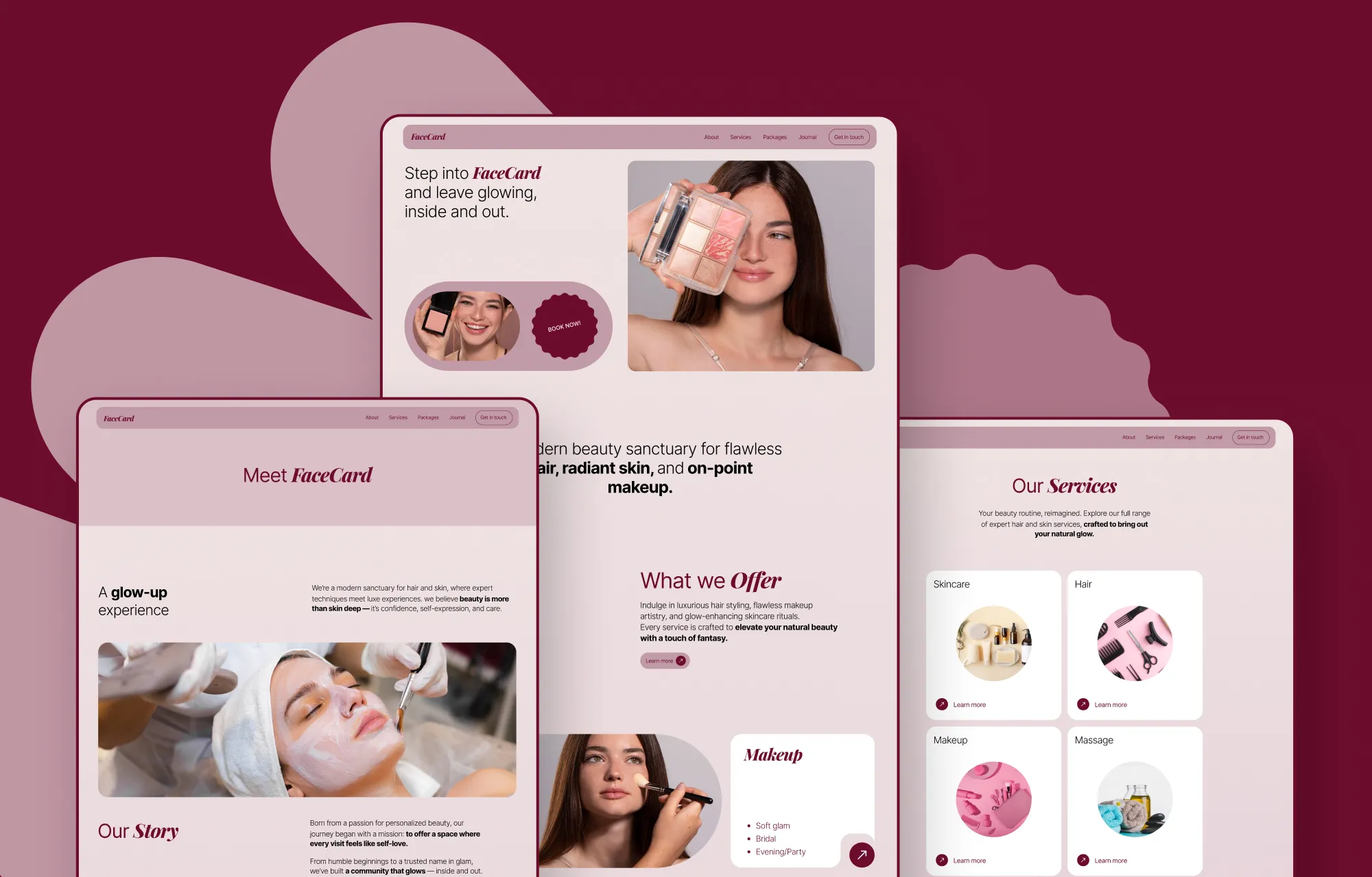 Facecard Beauty and Spa WordPress Theme
