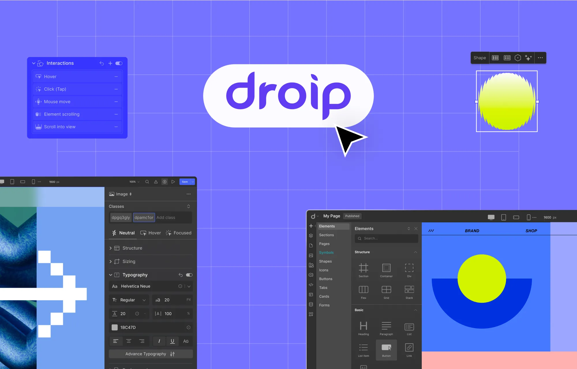 Droip WordPress Website Builder